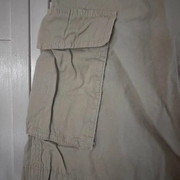 Nautical Boys Light Khaki Cargo Shorts- Size 12 - Picture 5 of 5